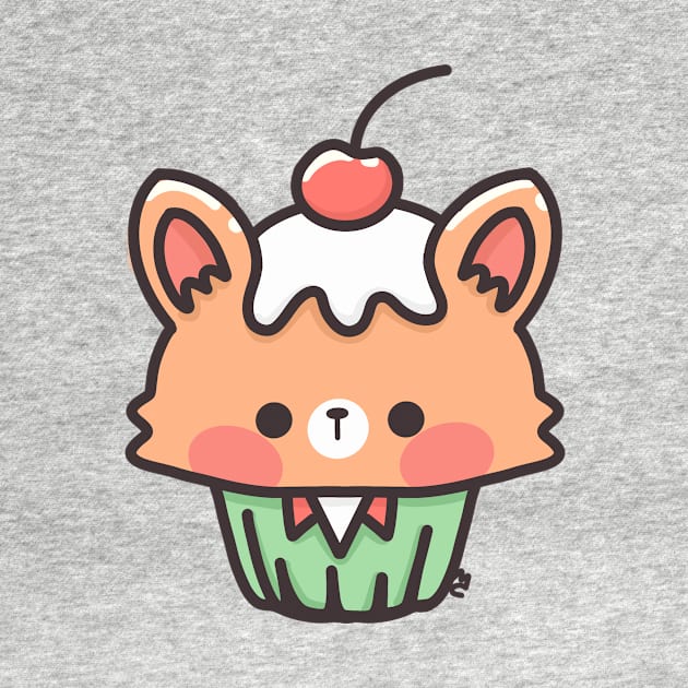 kawaii cupcake by Sugar Bubbles 